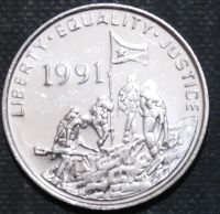 Лот: 11222559. Фото: 2. Экзотика с рубля (12574) Эритрея. Монеты