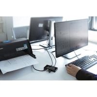 Лот: 21590992. Фото: 5. USB-хаб UGREEN для 2 компьютеров...