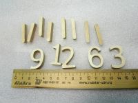 Лот: 19545922. Фото: 3. Цифры для часов из фанеры 10 мм... Красноярск