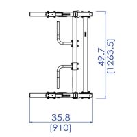 Лот: 7011822. Фото: 6. Стойка силовая Half Rack Powertec...