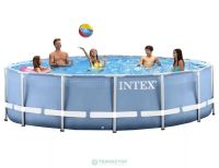 Лот: 10029237. Фото: 5. Бассейн каркасный Intex 457*122см...