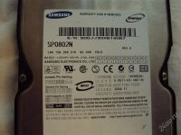Лот: 2177681. Фото: 2. Винчестер Samsung SP0802N 80gb. Комплектующие