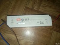 Лот: 13245994. Фото: 3. Блок питания 12 вольт 100 ватт. Строительство и ремонт