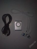 Лот: 834431. Фото: 2. Slim Metal Mini Clip Mp3 плеер. Аудиотехника
