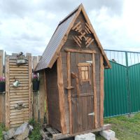 Лот: 19302462. Фото: 3. Туалет ручной работы. Для дачи, дома, огорода, бани, парка