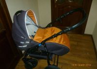 Лот: 8047371. Фото: 2. Продам коляску 3 в 1 Verdi Zipy. Детский транспорт