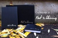 Лот: 6900610. Фото: 3. Скетчбук Fat&skinny А5. Компьютеры, оргтехника, канцтовары