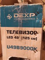 Лот: 20182988. Фото: 2. Телевизор Dexp u49b9000k. ТВ и видео