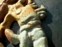 Лот: 6168507. Фото: 2. ну погоди волк и заяц бронза погано... Антиквариат