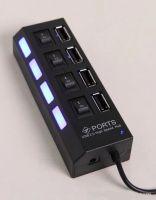 Лот: 6358542. Фото: 6. USB 2.0 HUB на четыре порта с...
