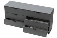 Лот: 23612007. Фото: 6. Комод с 6 ящиками 1600 Hoff Лофт