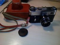 Лот: 4222374. Фото: 3. Фотоаппарат ФЭД-5В с объективом... Фото, видеокамеры, оптика