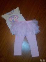 Лот: 8609962. Фото: 3. Леггинсы -юбка на 3 -4 года. Дети растут