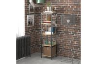 Лот: 24416564. Фото: 2. Стеллаж SKANDIWOOD Chicago. Мебель для гостиной