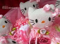 Лот: 3469426. Фото: 2. букет из игрушек «Нежному ангелу... Цветы, букеты