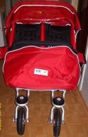 Лот: 12626432. Фото: 2. Детская коляска для двойни с рождения... Детский транспорт