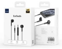 Лот: 20888724. Фото: 2. Наушники WiWu Earbuds EB312 черные. Аудиотехника