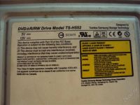 Лот: 2177618. Фото: 2. Привод DVD-RW Model TS-H552. Комплектующие