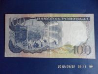 Лот: 12842206. Фото: 2. Португалия 100 эскудо 1978 г XF. Банкноты