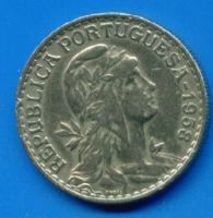Лот: 8758896. Фото: 2. Португалия 1 эскудо 1958 (з66). Монеты