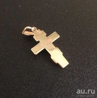 Лот: 13862162. Фото: 2. Крест золотой 585. Ювелирные изделия, бижутерия, часы