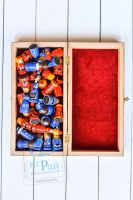 Лот: 11626395. Фото: 5. Шахматы Холодная война 30х30 см