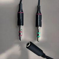 Лот: 25796473. Фото: 5. КАБЕЛЬ CE 3.5 jack(F)-2x3.5 jack...