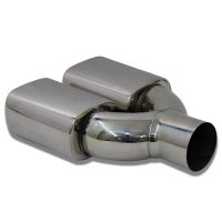 Лот: 20943925. Фото: 2. Насадка на глушитель двойная AX0351... Автозапчасти