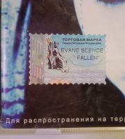 Лот: 24905652. Фото: 3. CD Evanescence, Fallen - Лицензированный... Красноярск