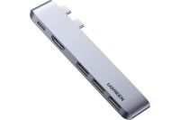 Лот: 25532642. Фото: 2. USB-хаб UGREEN CM251 USB-C Multifunction... Периферия