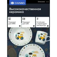 Лот: 24370353. Фото: 6. Набор посуды керамика, 3 шт, Трактор...