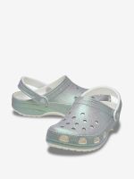 Лот: 25395954. Фото: 6. Сабо женские Crocs Classic, Серебряный