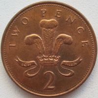 Лот: 6253046. Фото: 2. Великобритания 2 пенса 2001, старт... Монеты