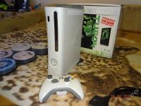 Лот: 2221509. Фото: 2. XBOX 360 Pro 60g + диски (около... Игровые приставки, консоли, видеоигры