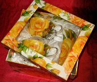 Лот: 3307058. Фото: 2. Новый подарочный чайный набор... Посуда, кухонная утварь