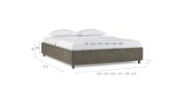 Лот: 25310975. Фото: 7. Кровать без спинки Chloe Nova