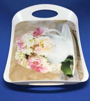 Лот: 19130888. Фото: 2. 🌸🌺 Поднос Бытпласт большой 27... Посуда, кухонная утварь