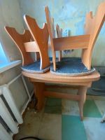 Лот: 18931023. Фото: 3. Стол раскладной со стульями. Мебель