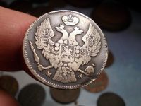 Лот: 16872334. Фото: 7. Очень Редкие 30 копеек-2 Злотых...