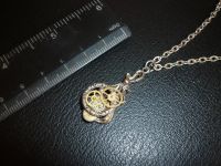 Лот: 4597984. Фото: 2. Кулон на цепочке в стиле стимпанк... Ручная работа