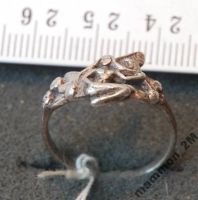 Лот: 5827920. Фото: 2. Серебряное колечко от рубля. Ювелирные изделия, бижутерия, часы