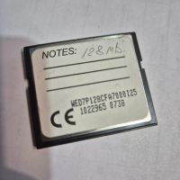 Лот: 25885260. Фото: 2. Compact flash 128 Мб карта памяти. Носители информации