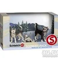Лот: 8997802. Фото: 2. Фигурки Schleich Хаски семья. Коллекционирование, моделизм