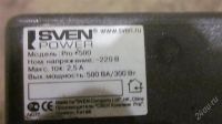 Лот: 2113924. Фото: 2. ups 500va sven power "pro+500... Периферия