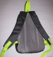 Лот: 17487778. Фото: 2. рюкзак черный с салатовыми вставками... Аксессуары