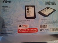 Лот: 8911219. Фото: 2. Электронная книга Ritmix RBK-620D. Электронные книги, аксессуары