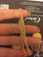 Лот: 8573986. Фото: 3. цепь золотая. украшения. ювелирные... Красноярск