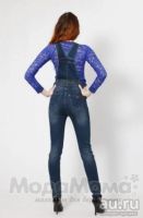Лот: 8209145. Фото: 3. Джинсовый комбенизон-трансформер... Одежда, обувь, галантерея