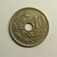 Лот: 16968. Фото: 2. Бельгия. 10 cентимов 1926. Монеты