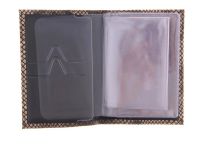 Лот: 3759500. Фото: 2. Обложка автодокументы натуральная... Оснащение, оборудование, аксессуары